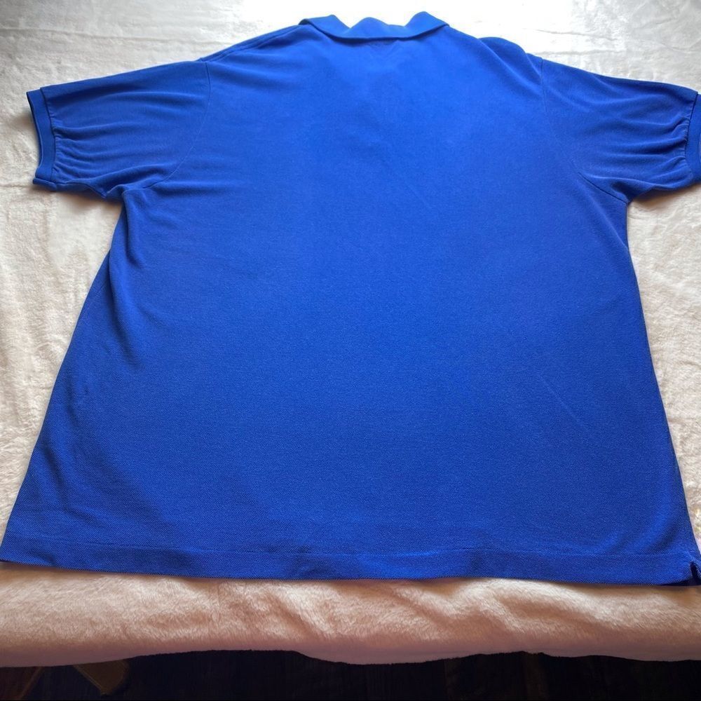Lacoste Vintage Blue Polo Size 9 - Picture 2 of 10